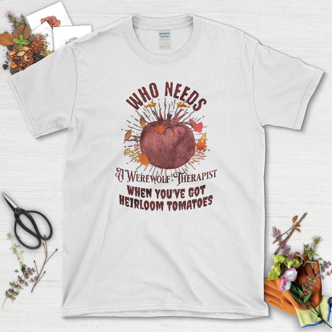 Werewolf Therapist Tomato T-Shirt