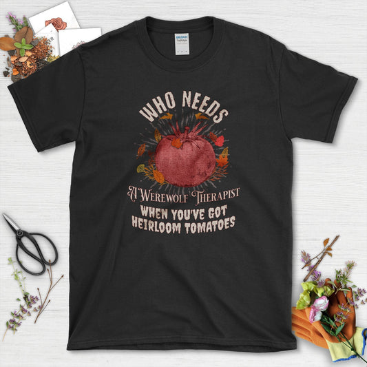 Werewolf Therapist Tomato T-Shirt