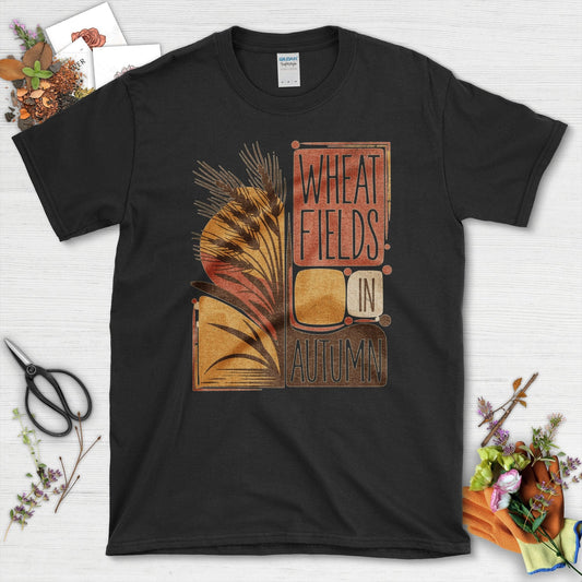 Wheat Fields in Autumn T-Shirt