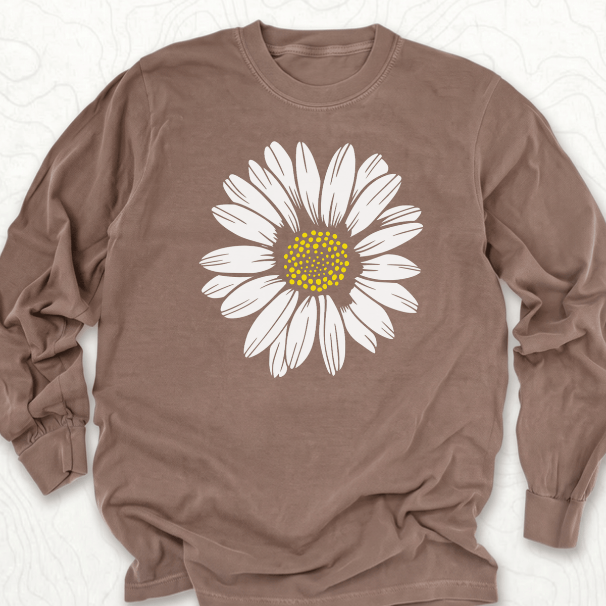 White Daisy LS T-shirt