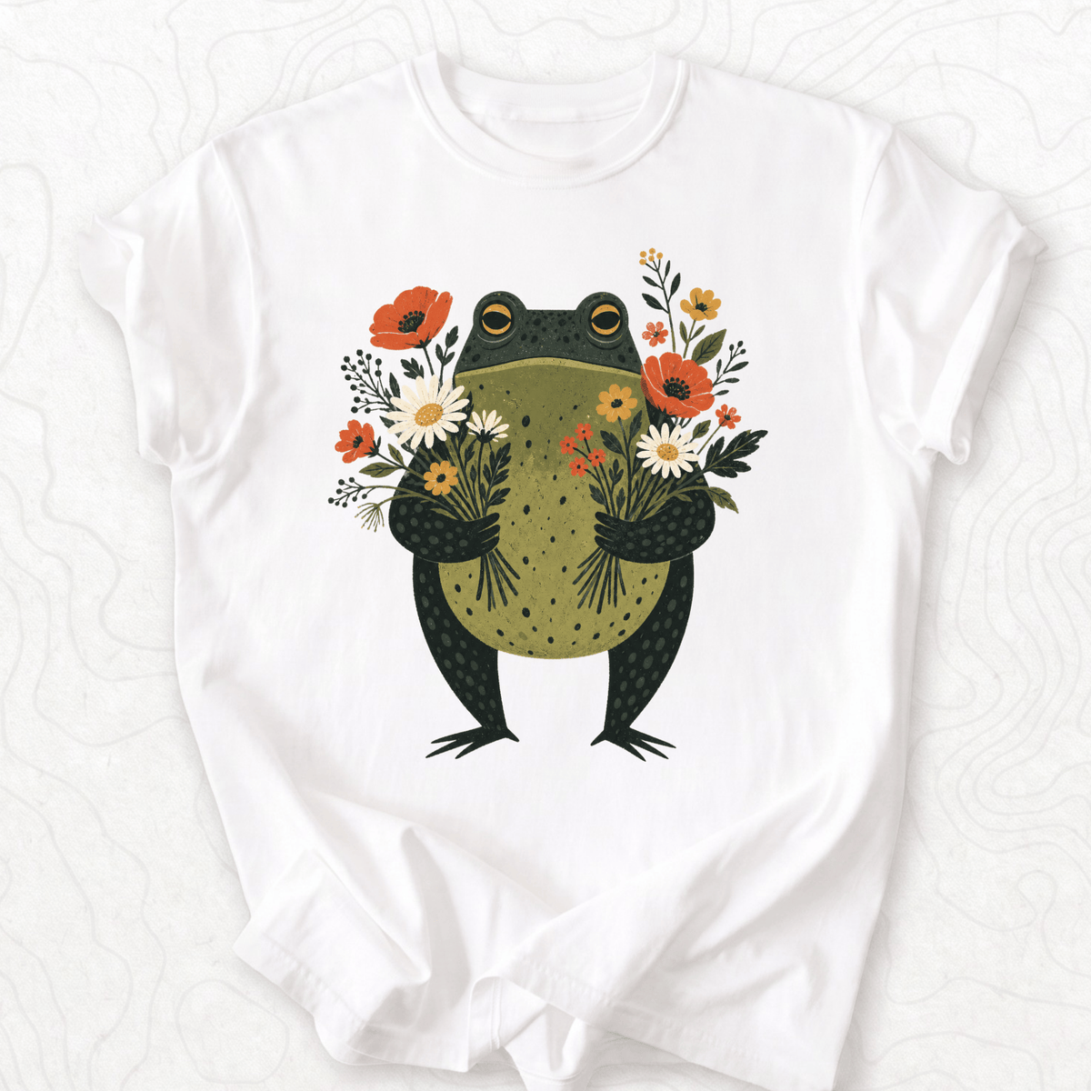Flower Frog T-shirt