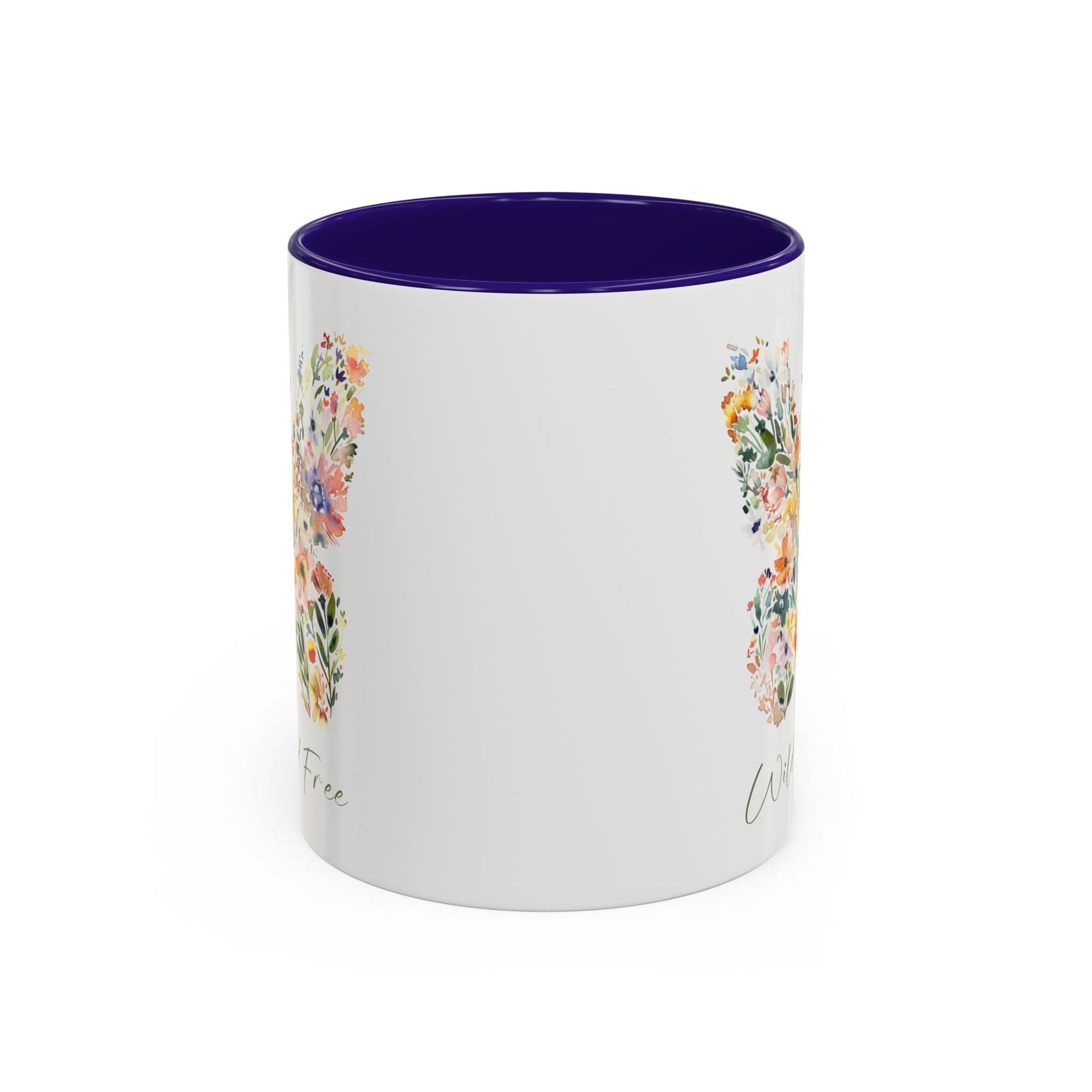 Wild and Free Floral Butterfly Mug (11/15oz)
