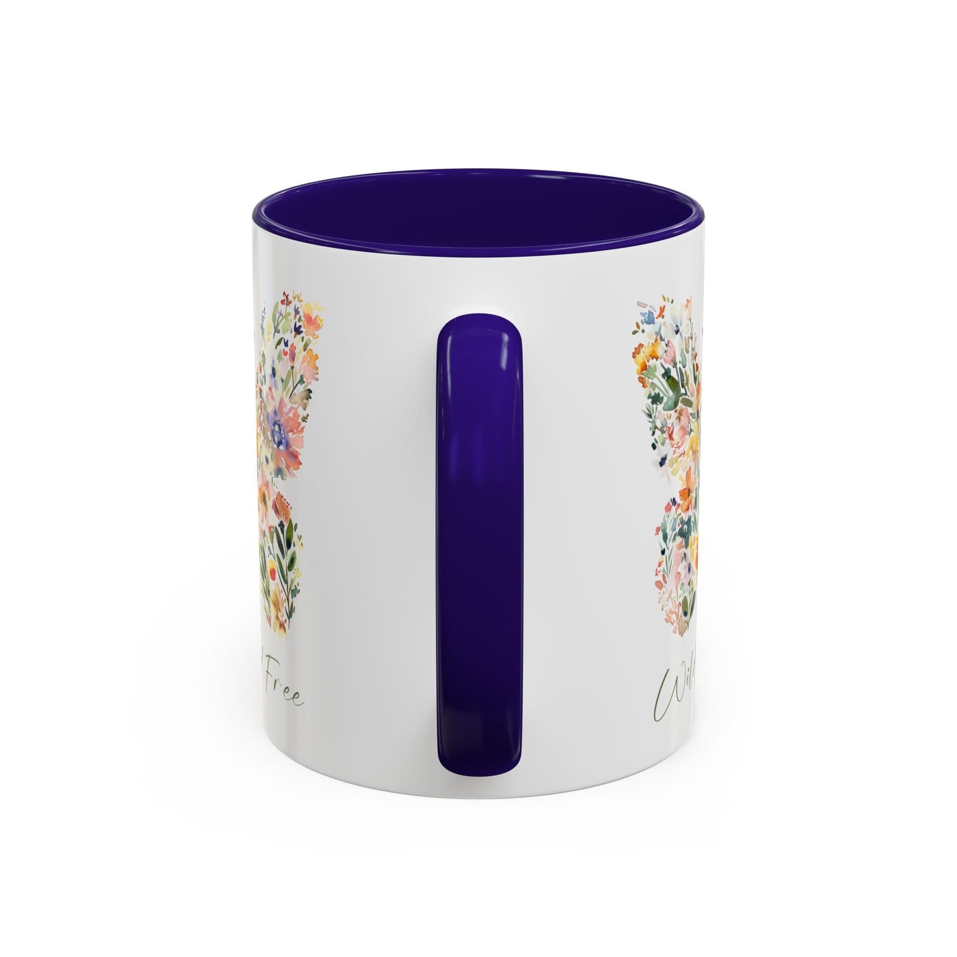 Wild and Free Floral Butterfly Mug (11/15oz)