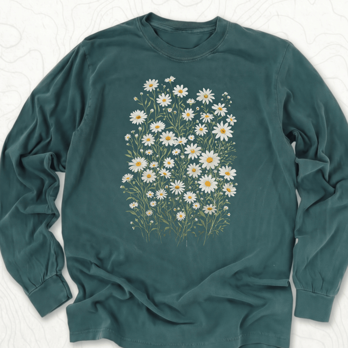 Wild Daisy Bouquet LS T-shirt