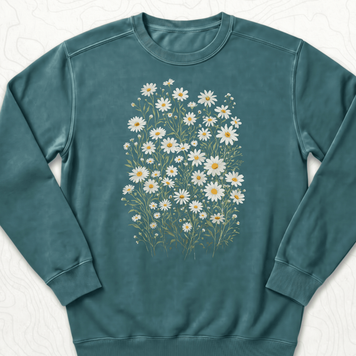 Wild Daisy Bouquet Sweatshirt