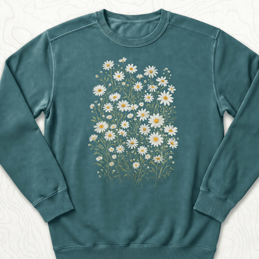 Wild Daisy Bouquet Sweatshirt