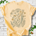 T-Shirt mit Wildwiesenblumenmuster