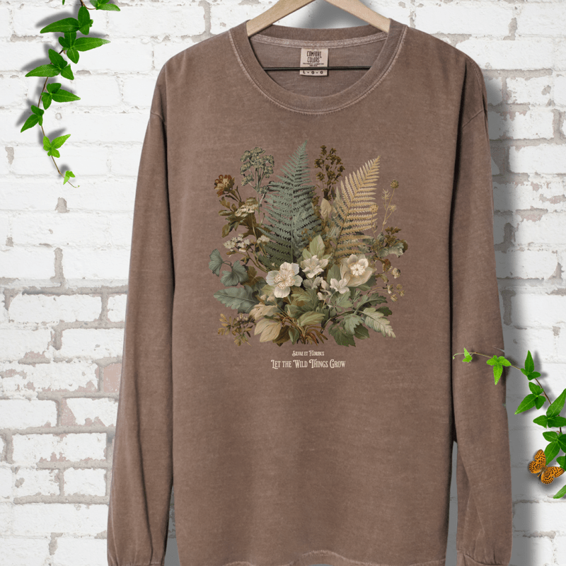 Wild Things Grow Long Sleeves