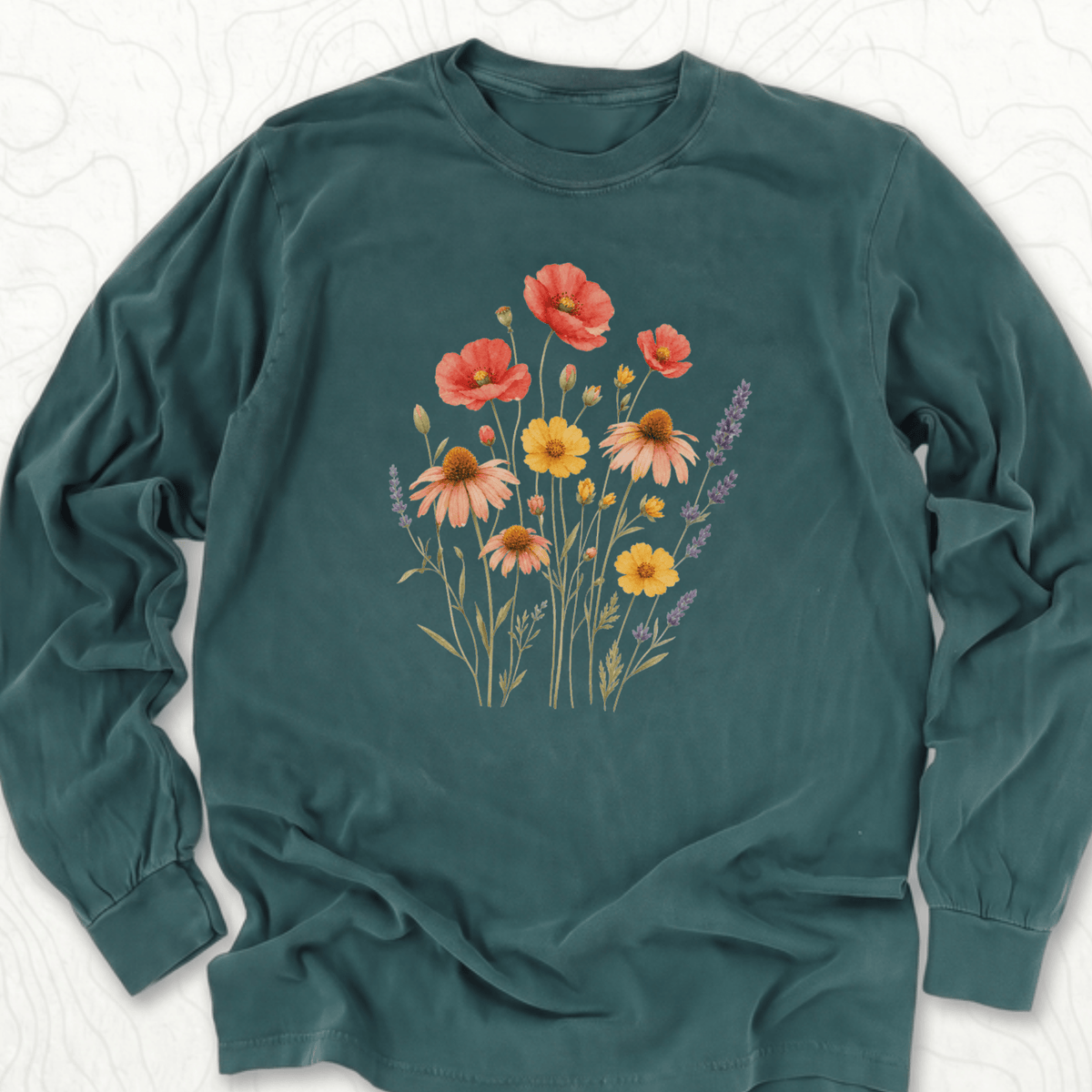 Wildflower Bouquet LS T-shirt