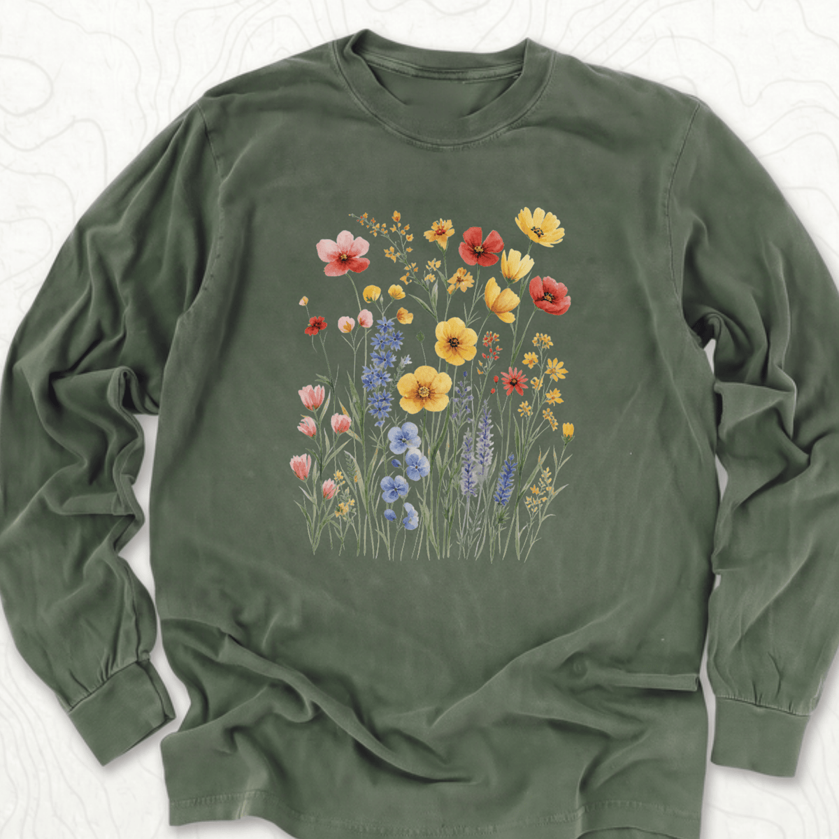Wildflower Bouquet LS T-shirt