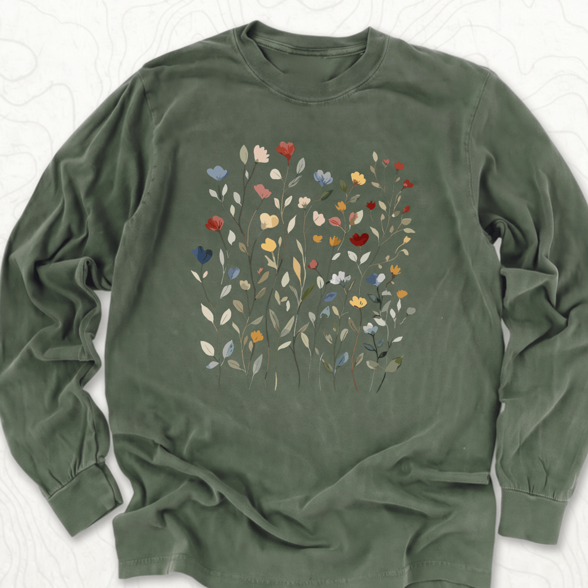 Wildflower Bouquet LS T-shirt