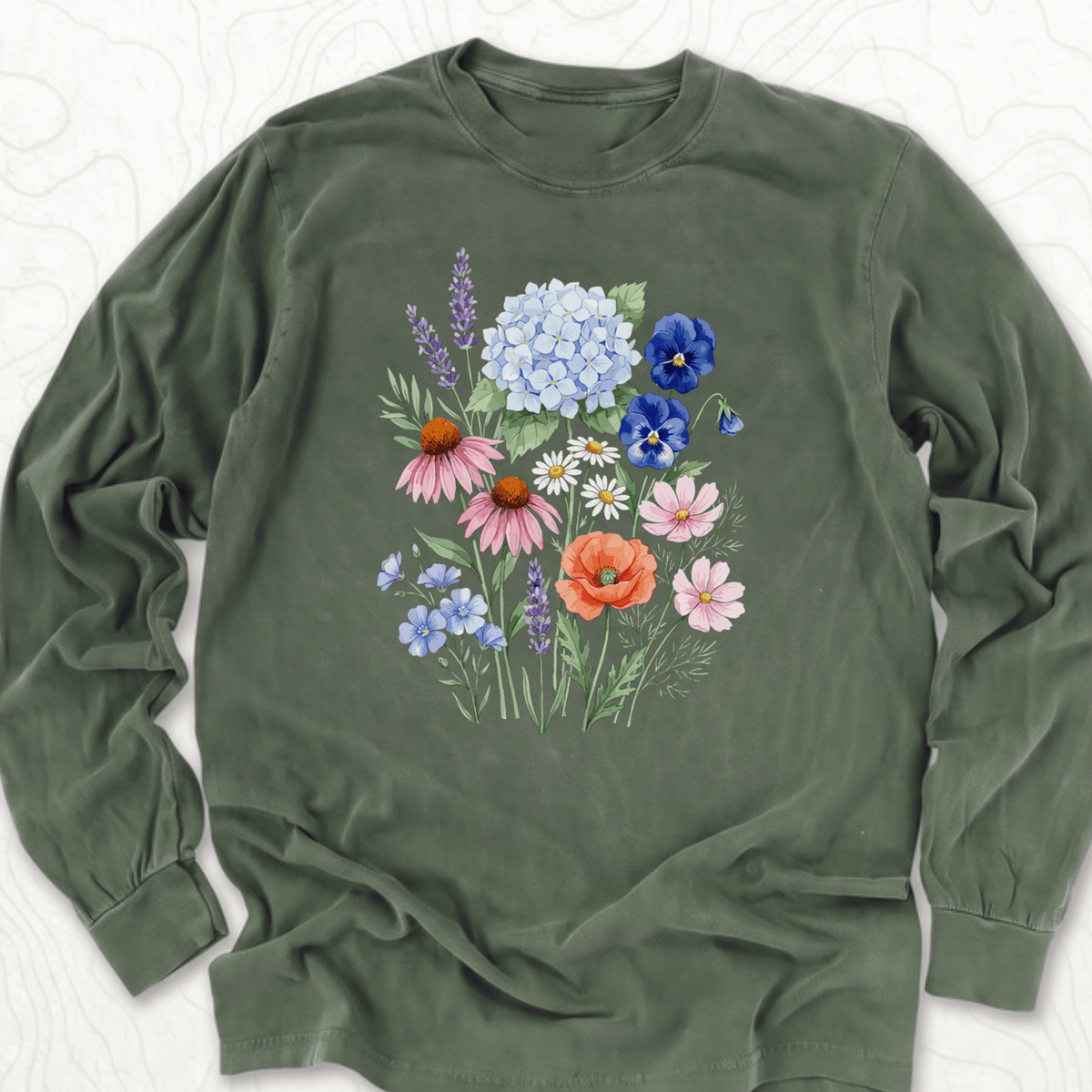 Wildflower Bouquet LS T-shirt