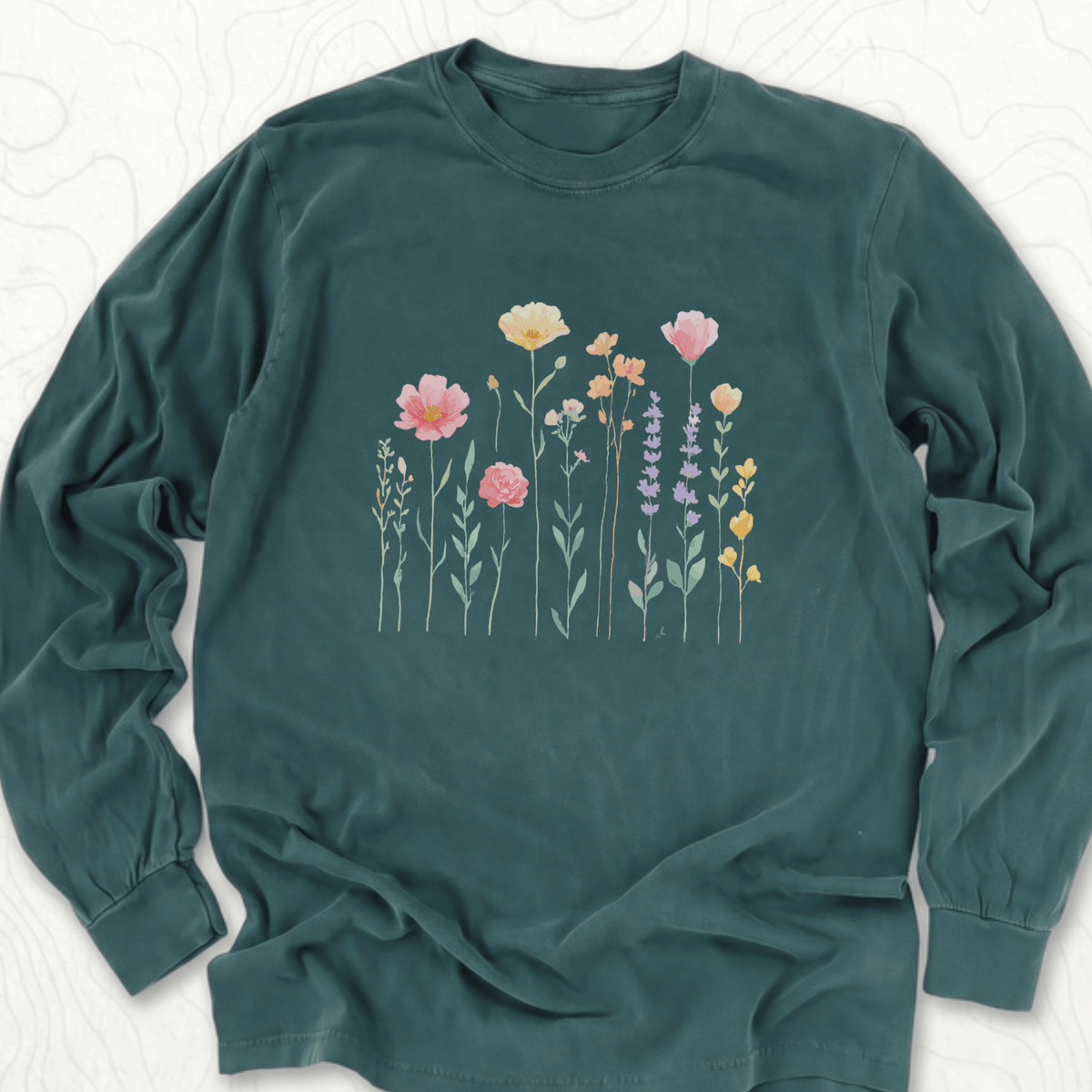 Wildflower Bouquet LS T-shirt