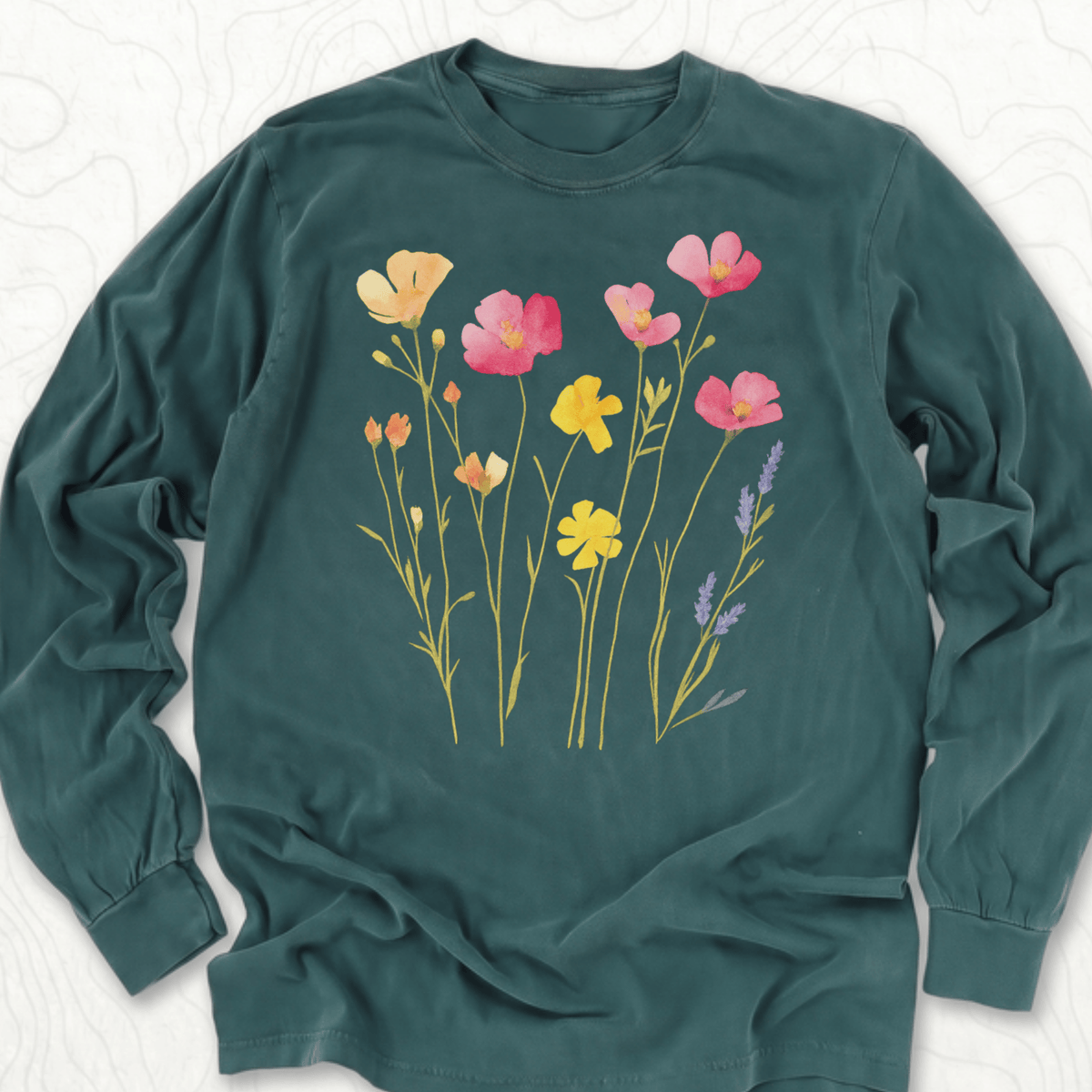 Wildflower Bouquet LS T-shirt