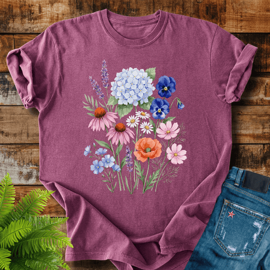 Wildflower Bouquet T-shirt