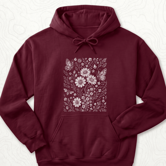 Wildflower Butterflies Hoodie