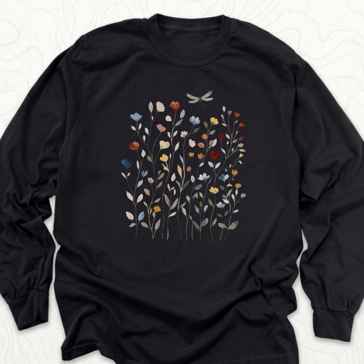 Wildflower Dragonfly LS T-shirt