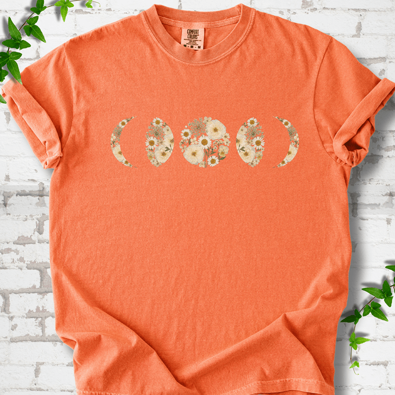 Wildflower Moon Phases T-Shirt