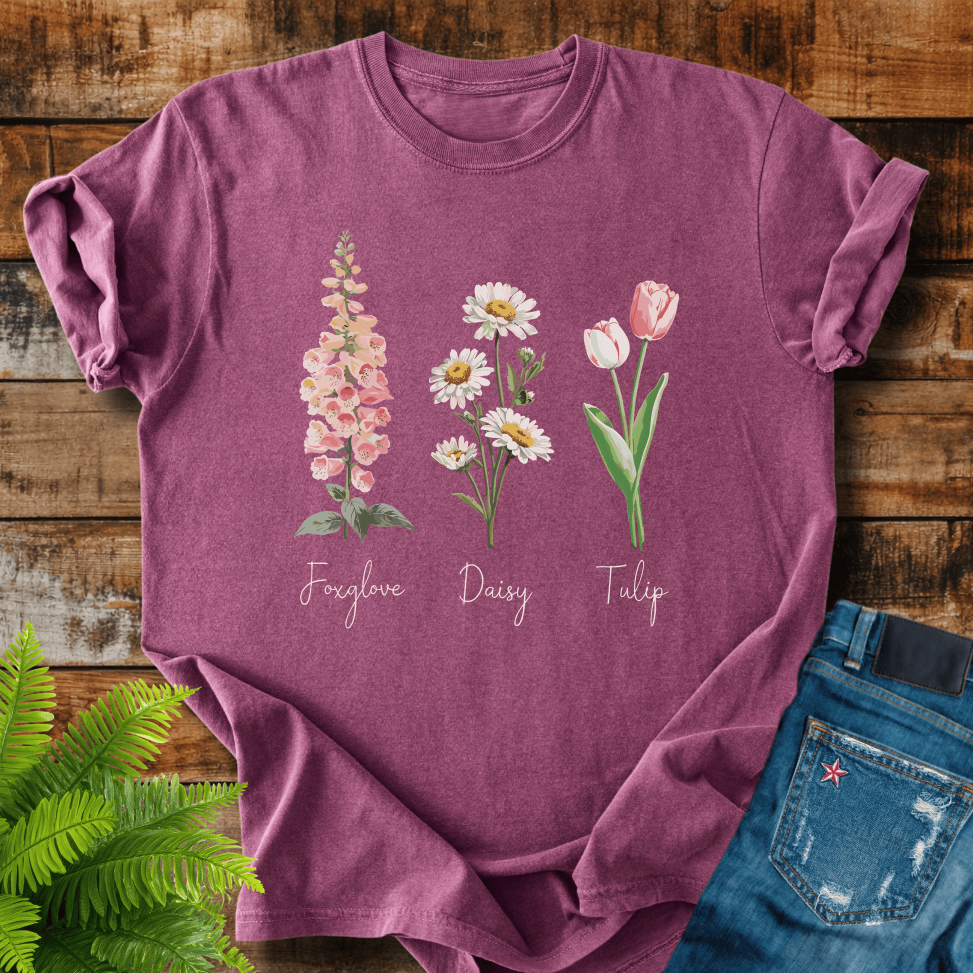 Wildflower Trio T-shirt