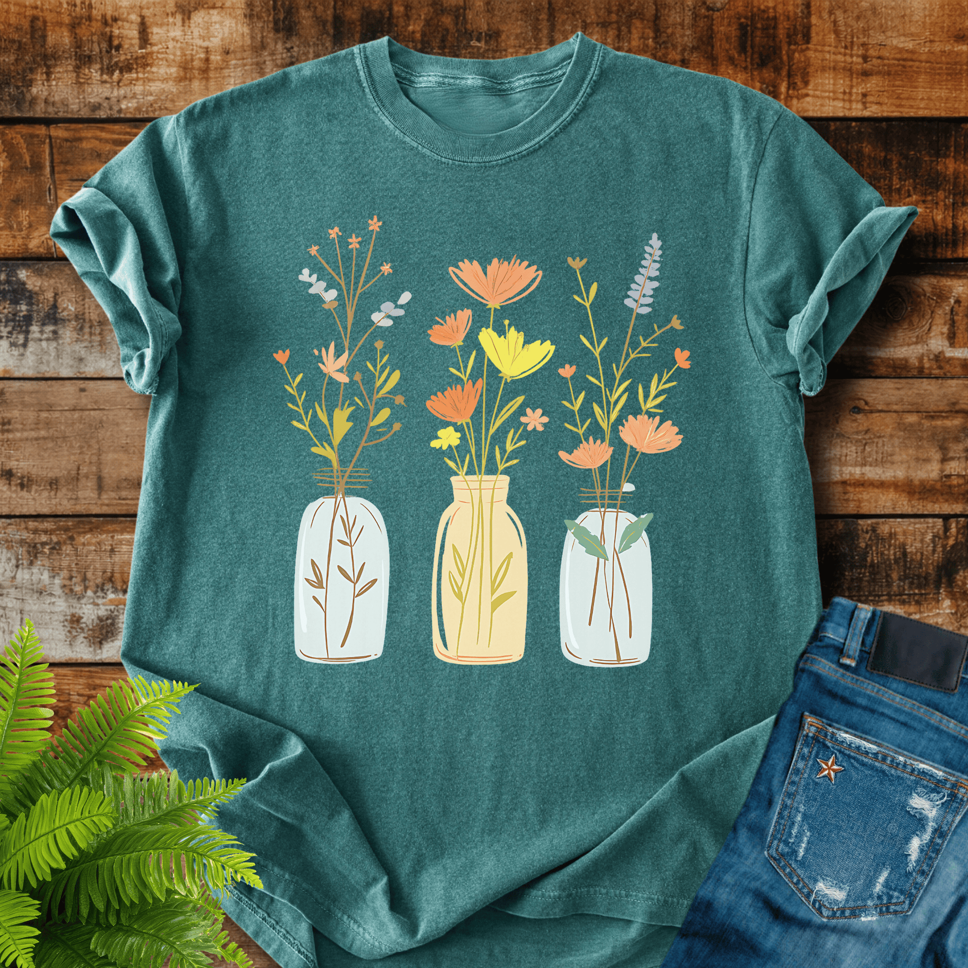 Wildflower Vases T-shirt