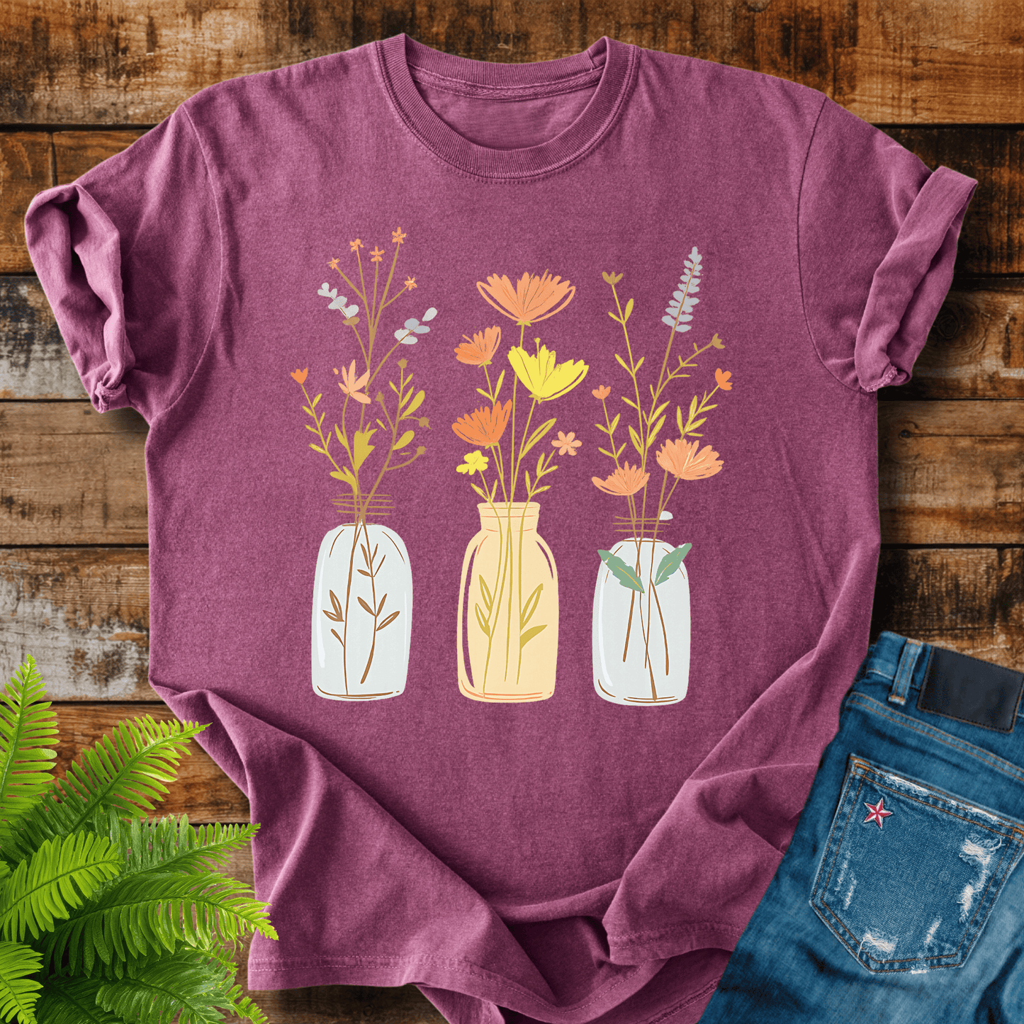 Wildflower Vases T-shirt