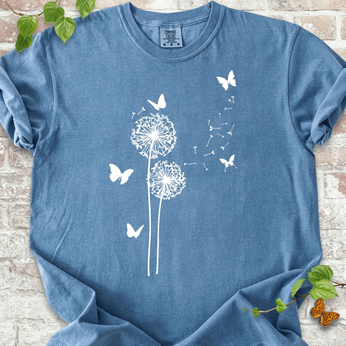 Wildflowers and Butterfly T-Shirt