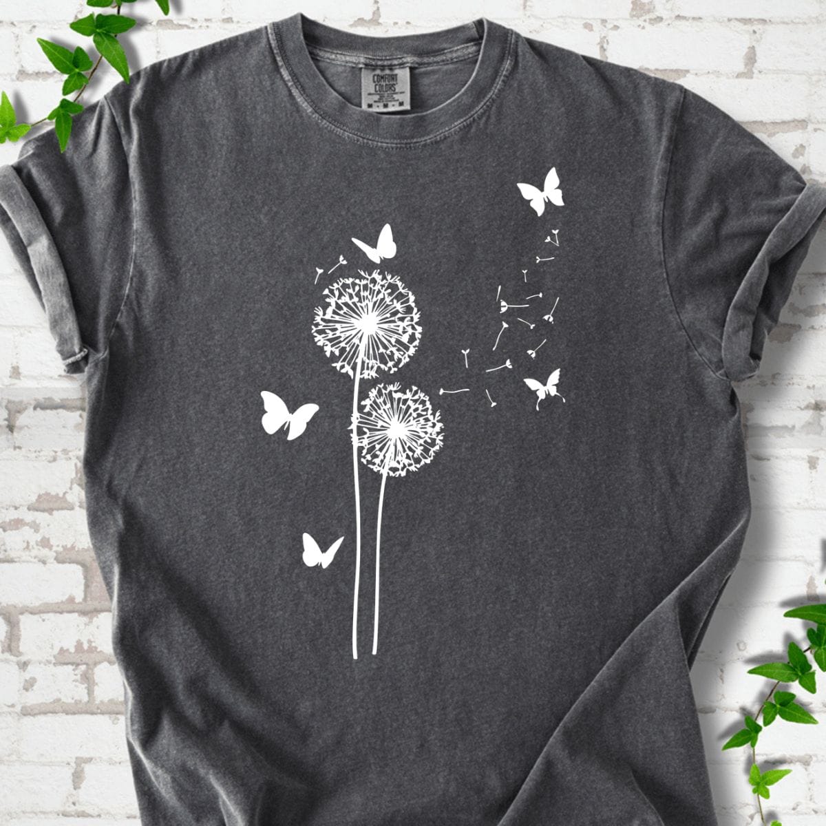 Wildflowers and Butterfly T-Shirt