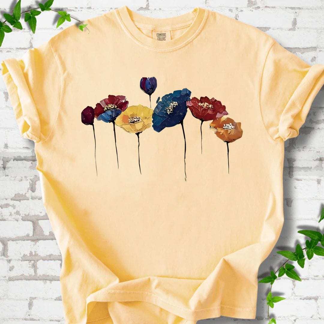 Wildflowers Art T-Shirt