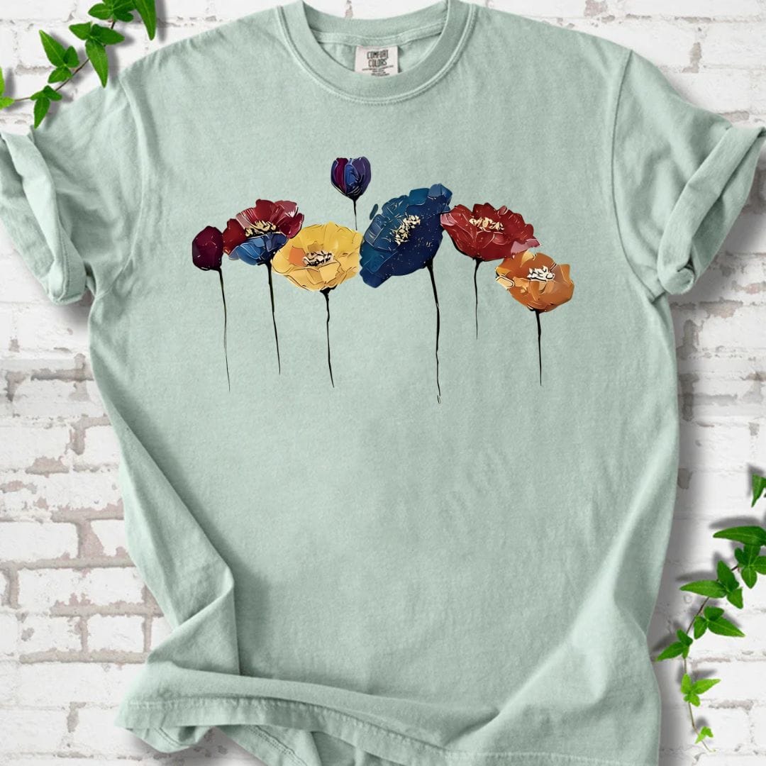 Wildflowers Art T-Shirt