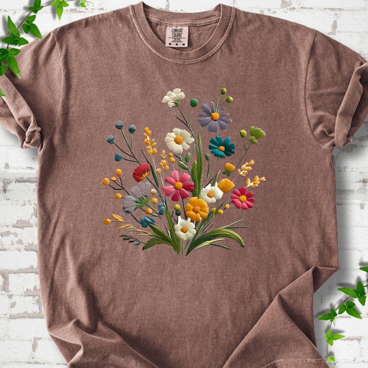 Wildflowers Art T-Shirt