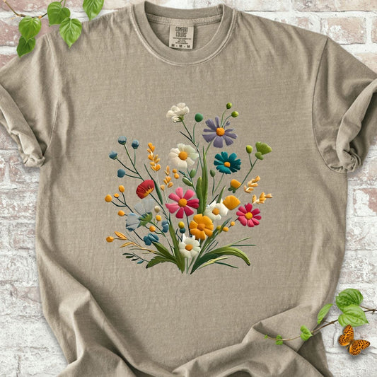 Wildflowers Art T-Shirt