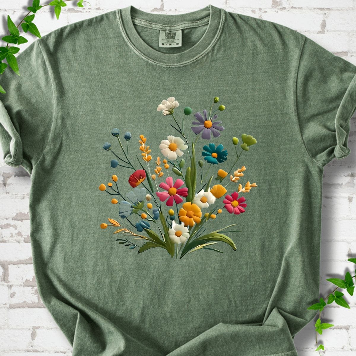 Wildflowers Art T-Shirt