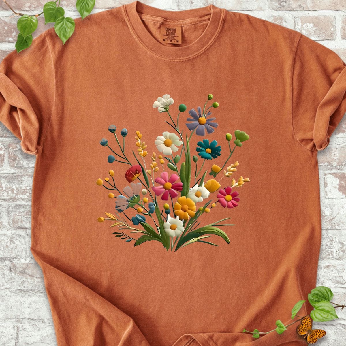 Wildflowers Art T-Shirt