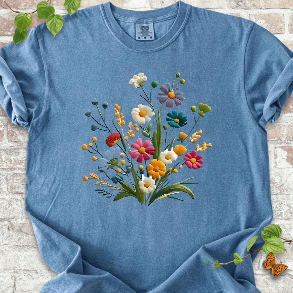 Wildflowers Art T-Shirt