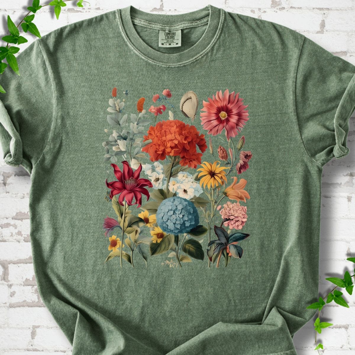 Wildflowers Art T-Shirt