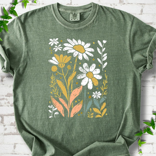 Wildflowers Art T-Shirt