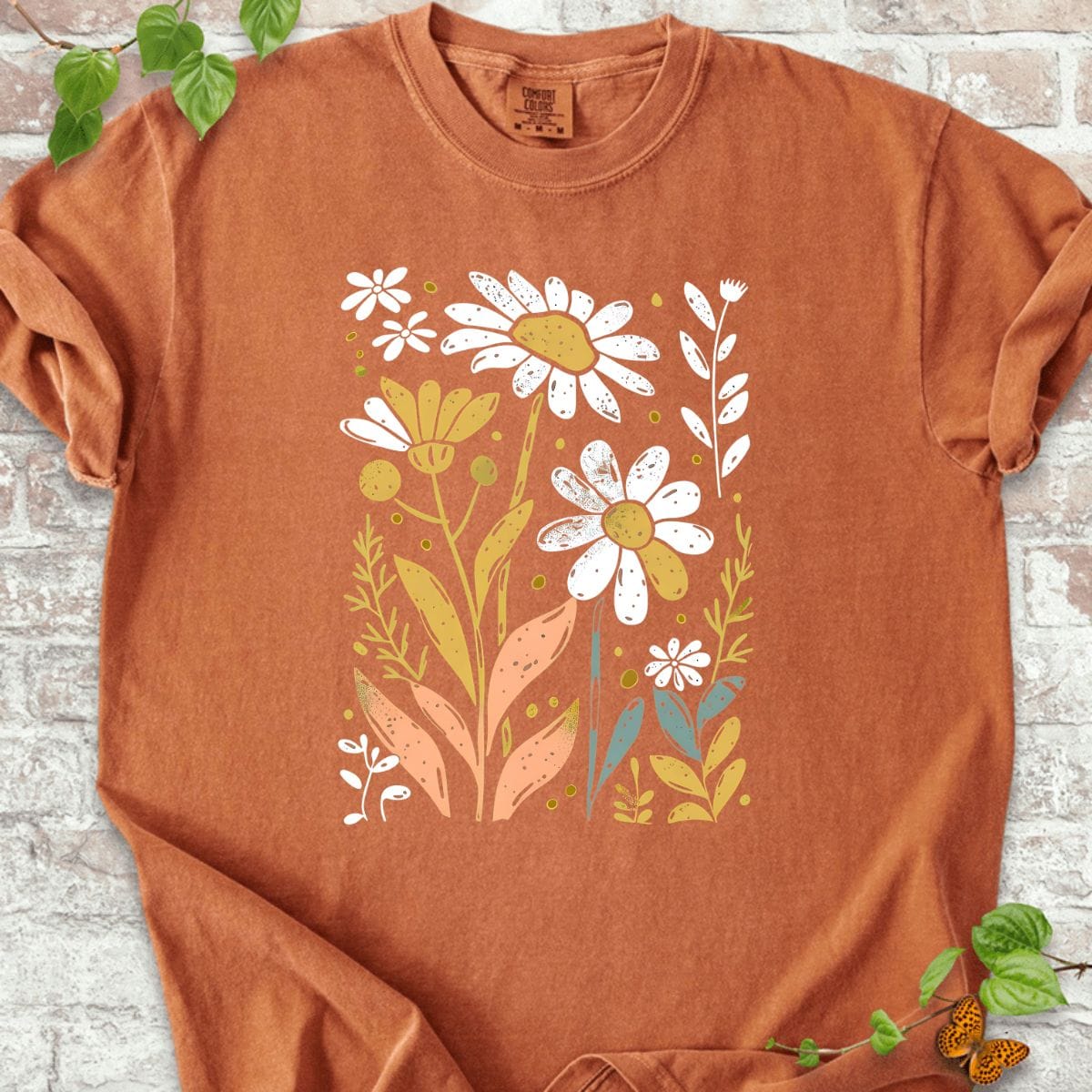 Wildflowers Art T-Shirt
