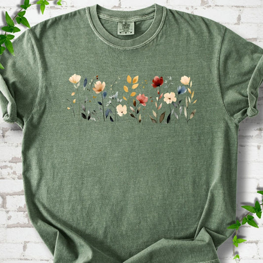 Wildflowers Art T-Shirt