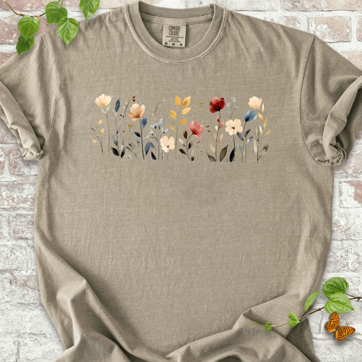 Wildflowers Art T-Shirt