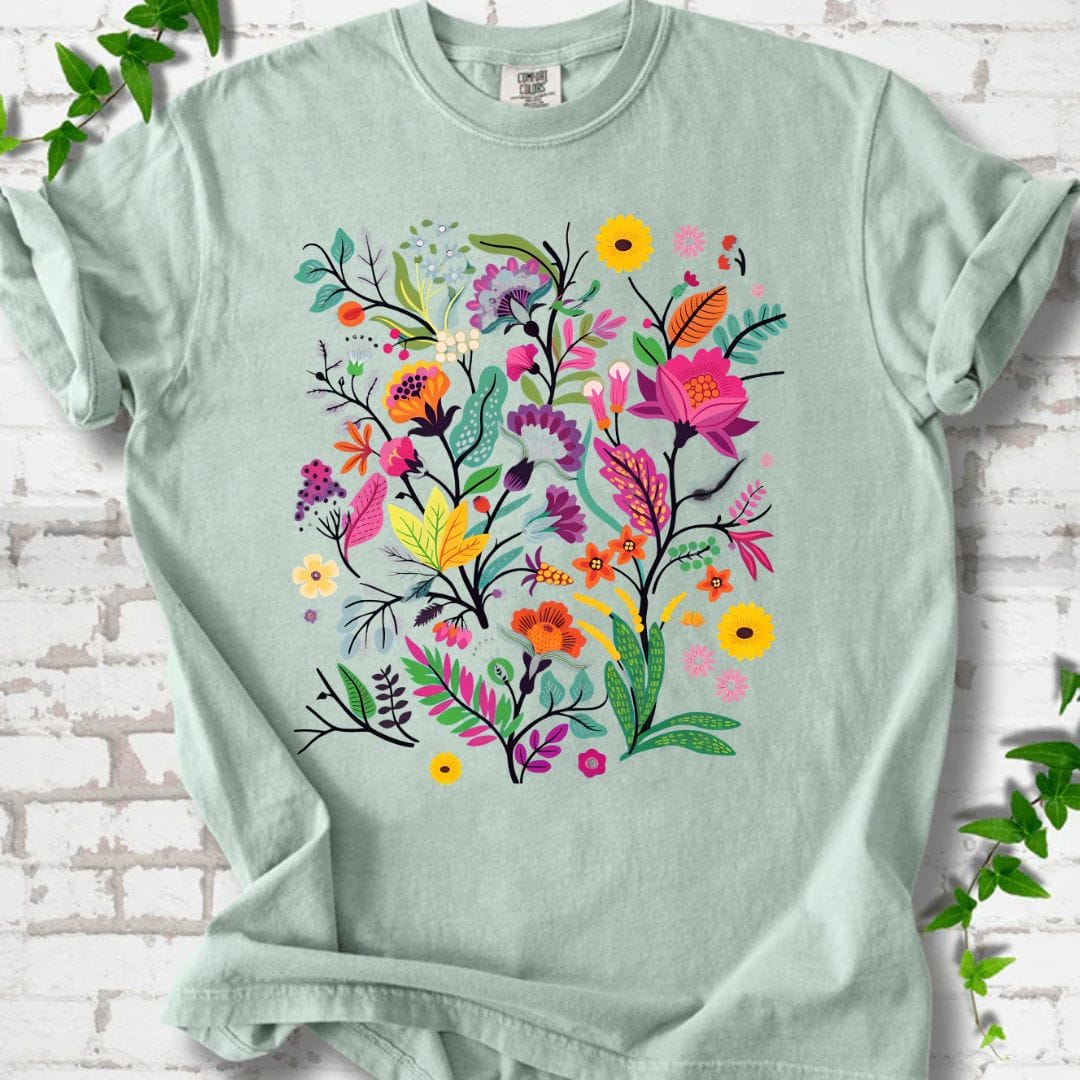 Wildflowers Art T-Shirt