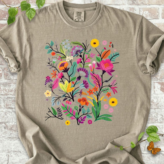 Wildflowers Art T-Shirt