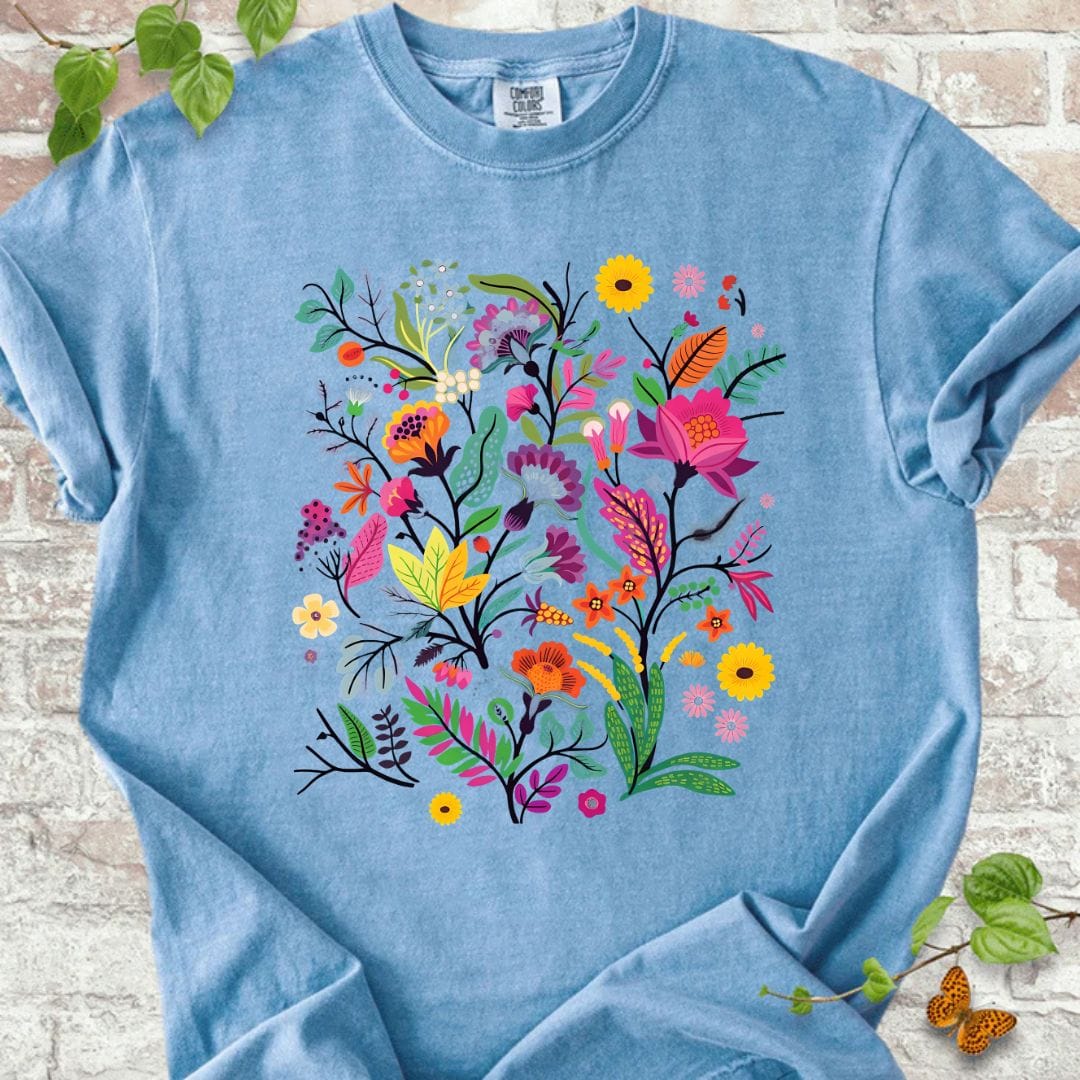 Wildflowers Art T-Shirt