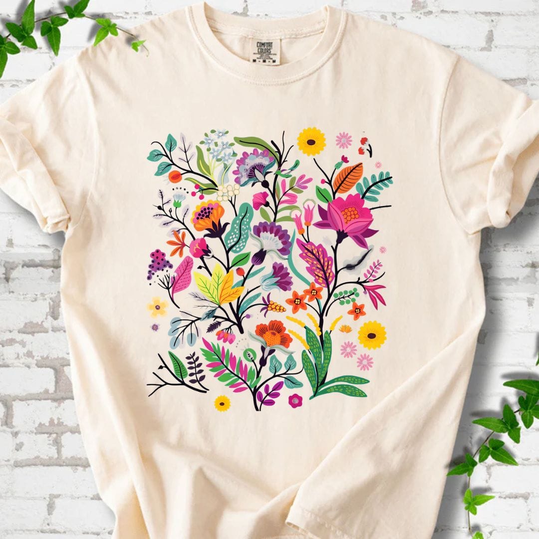 Wildflowers Art T-Shirt