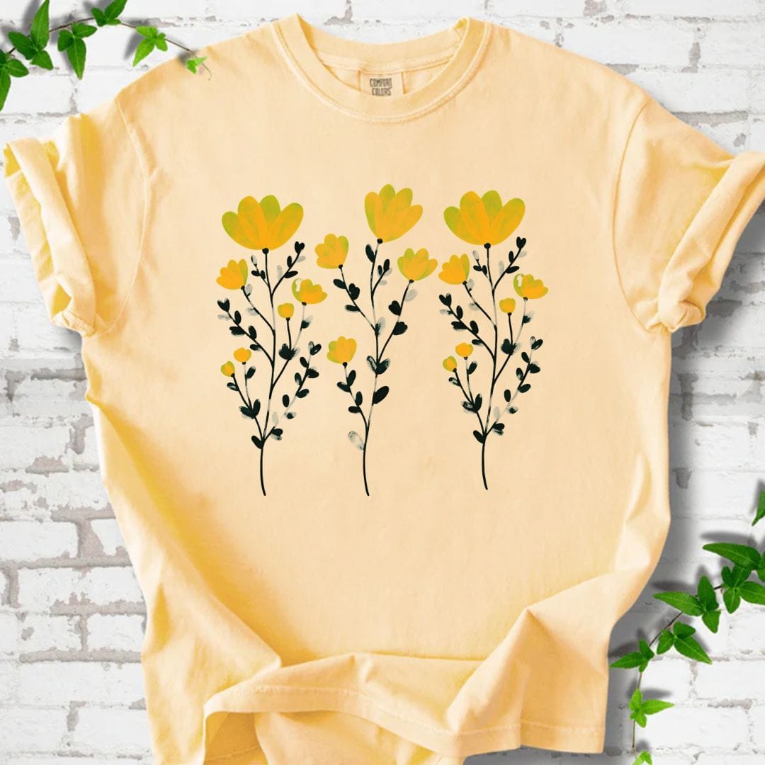 Wildflowers Art T-Shirt
