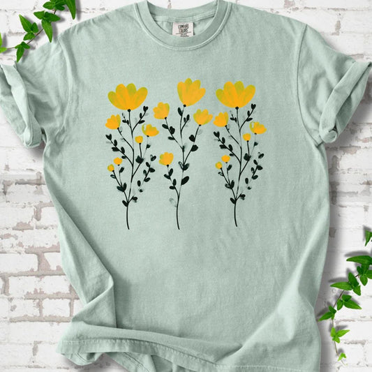 Wildflowers Art T-Shirt