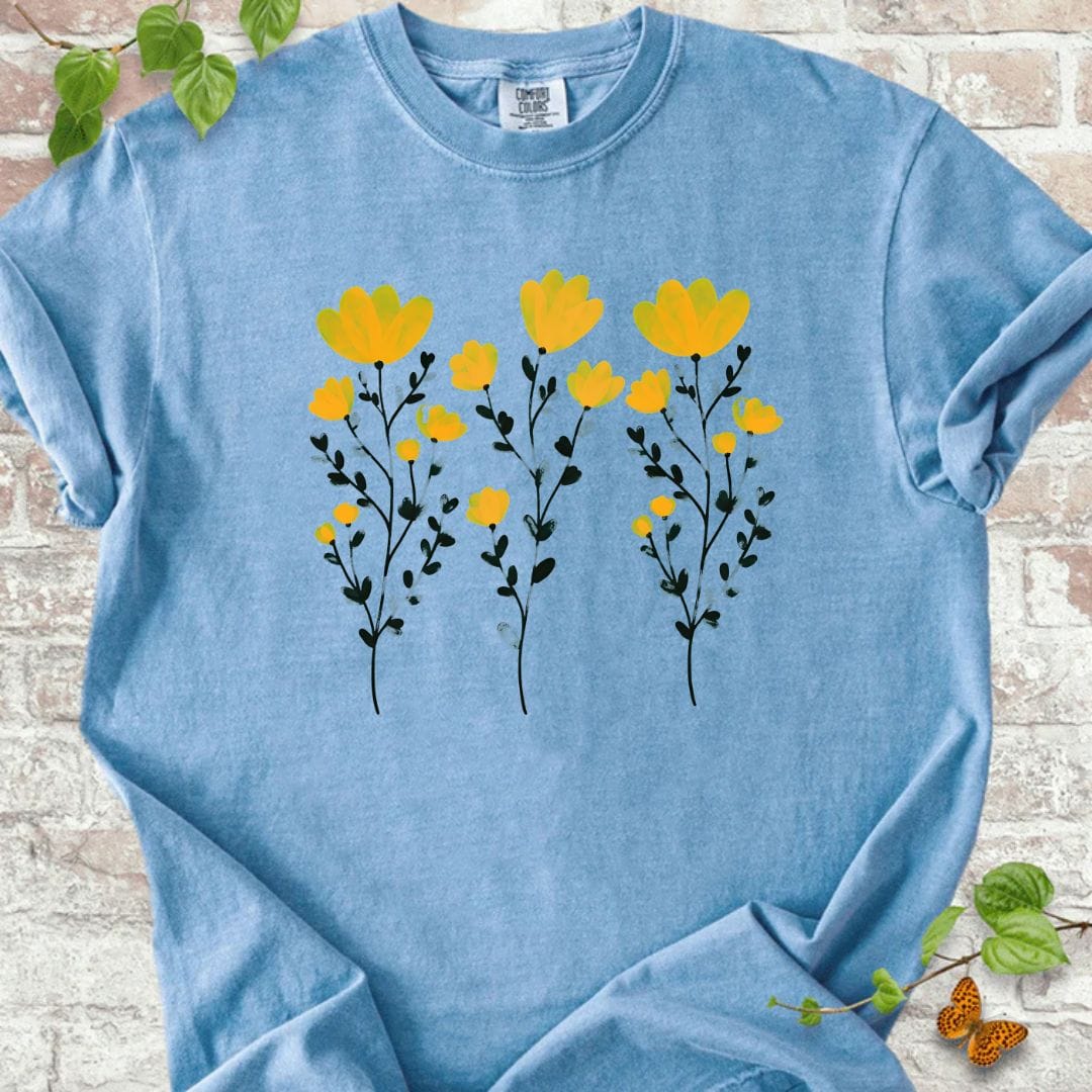 Wildflowers Art T-Shirt