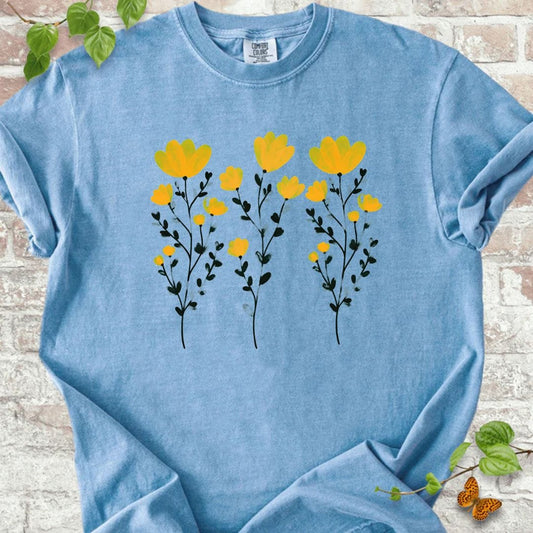 Wildflowers Art T-Shirt
