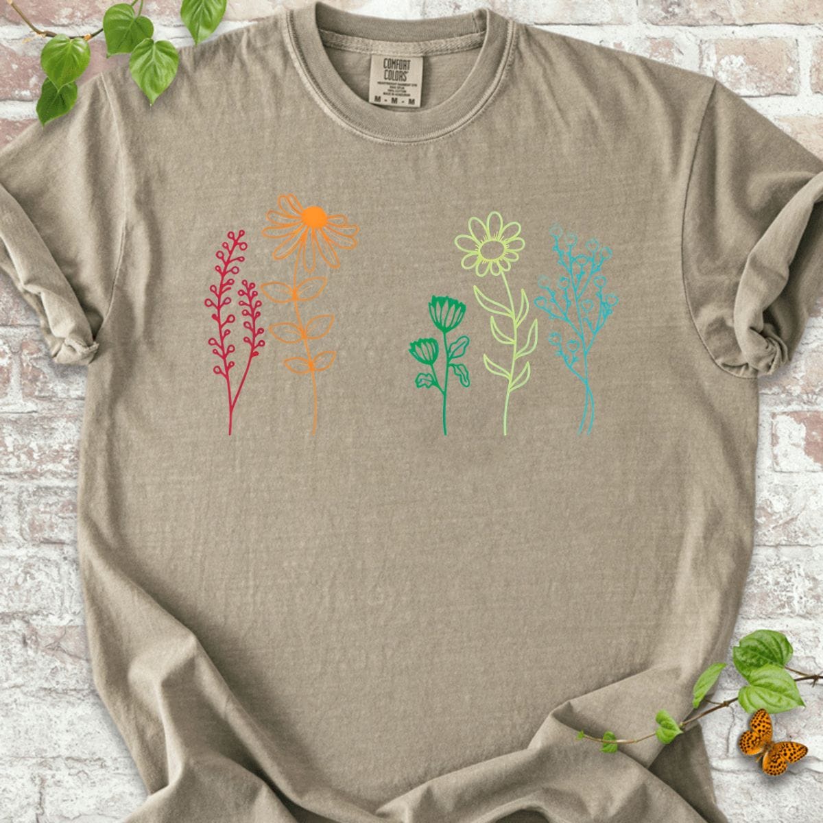 Wildflowers Draw T-Shirt