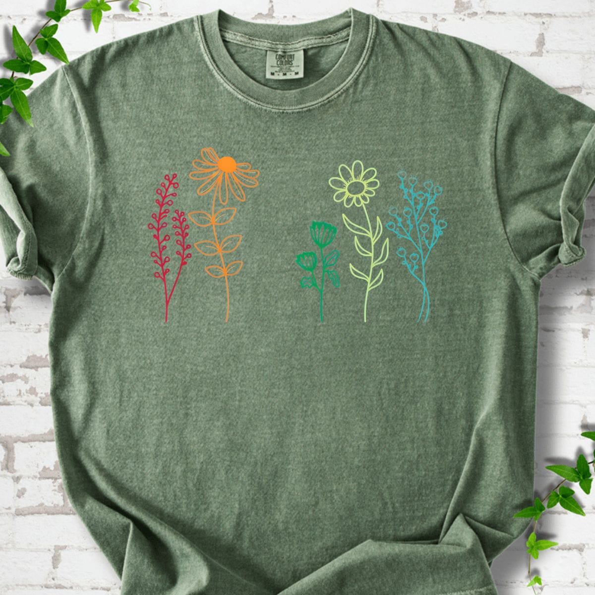 Wildflowers Draw T-Shirt