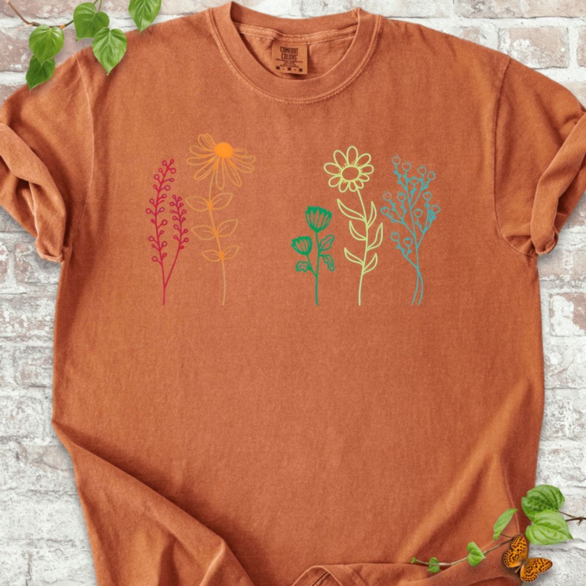 Wildflowers Draw T-Shirt